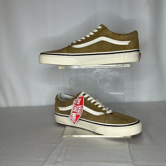 VANS OFF THE WALL OLD SKOOL FUZZY SUEDE WOMEN SNEAKERS FTL-06-007 - Picture 2 of 7